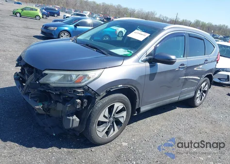 2015 Honda Cr-V Touring from USA, damaged, VIN 5J6RM4H91FL085034